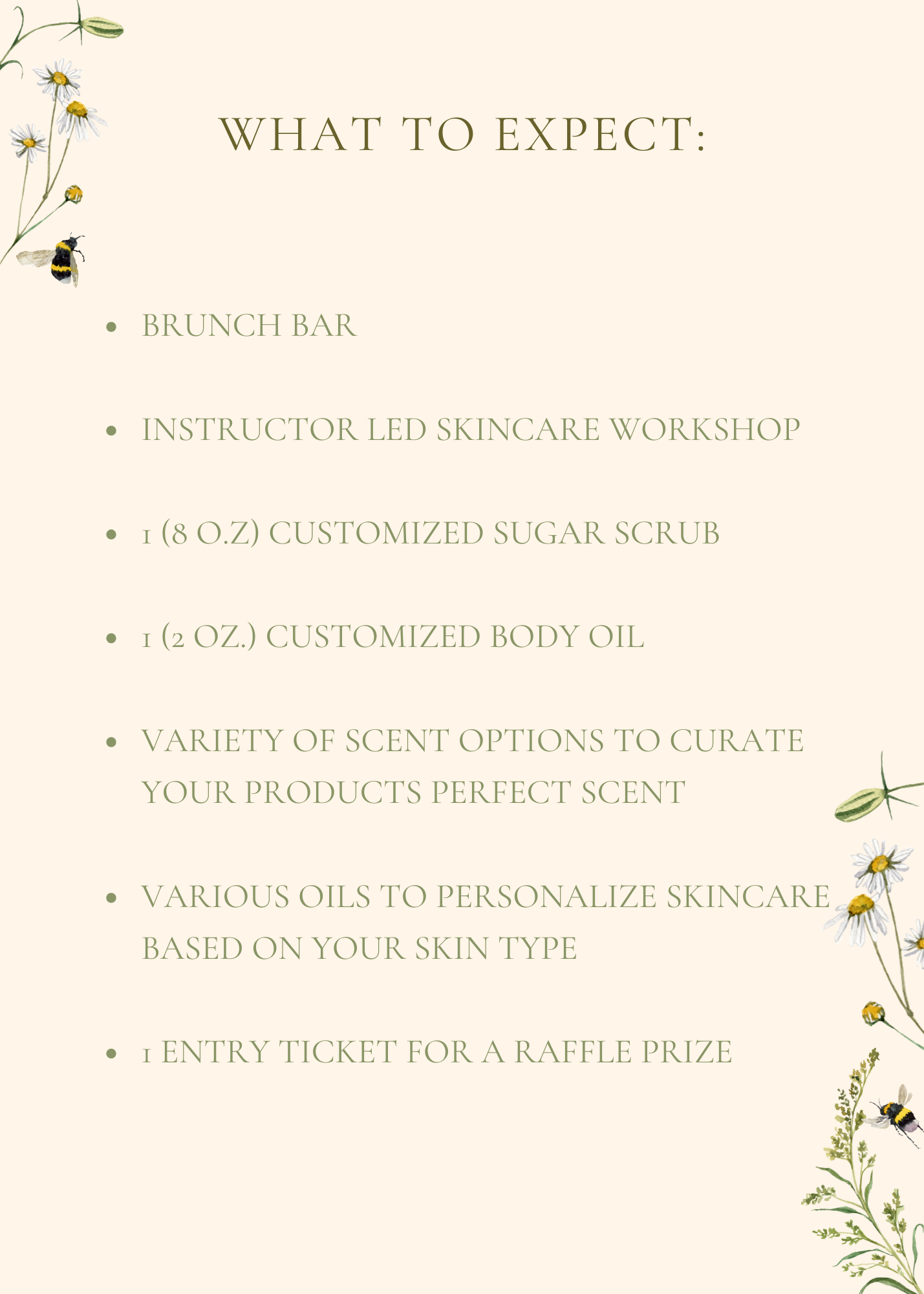 Skincare Workshop 3/23/25